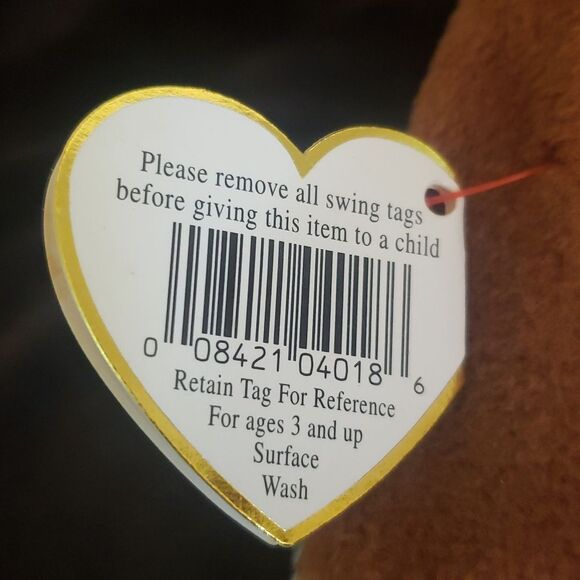 Vintage 1995 Ty Beanie Baby EARS the Bunny - Picture 6 of 8